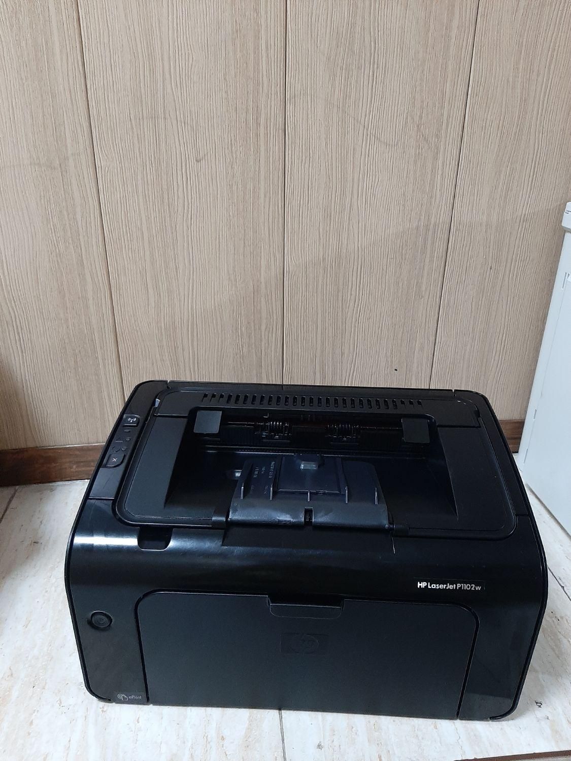 پرینتر وایرلس تک کاره Hp1102w فول شارژ باضمانت|پرینتر، اسکنر، کپی، فکس|تهران, نجات اللهی|دیوار