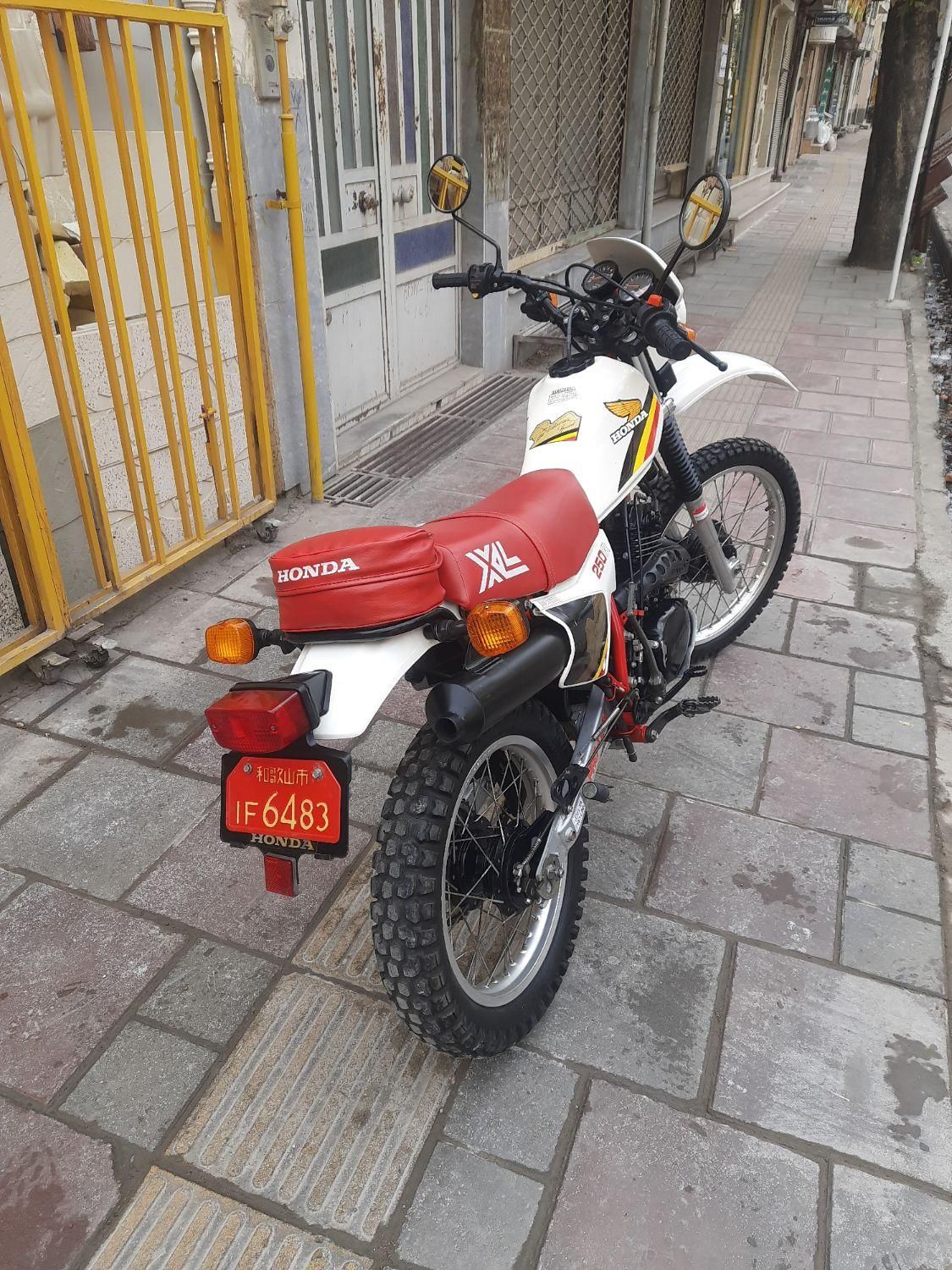 هوندا ایکسل ۲۵۰ سفارش آلمانhonda xl 250r|موتورسیکلت|تهران, تجریش|دیوار