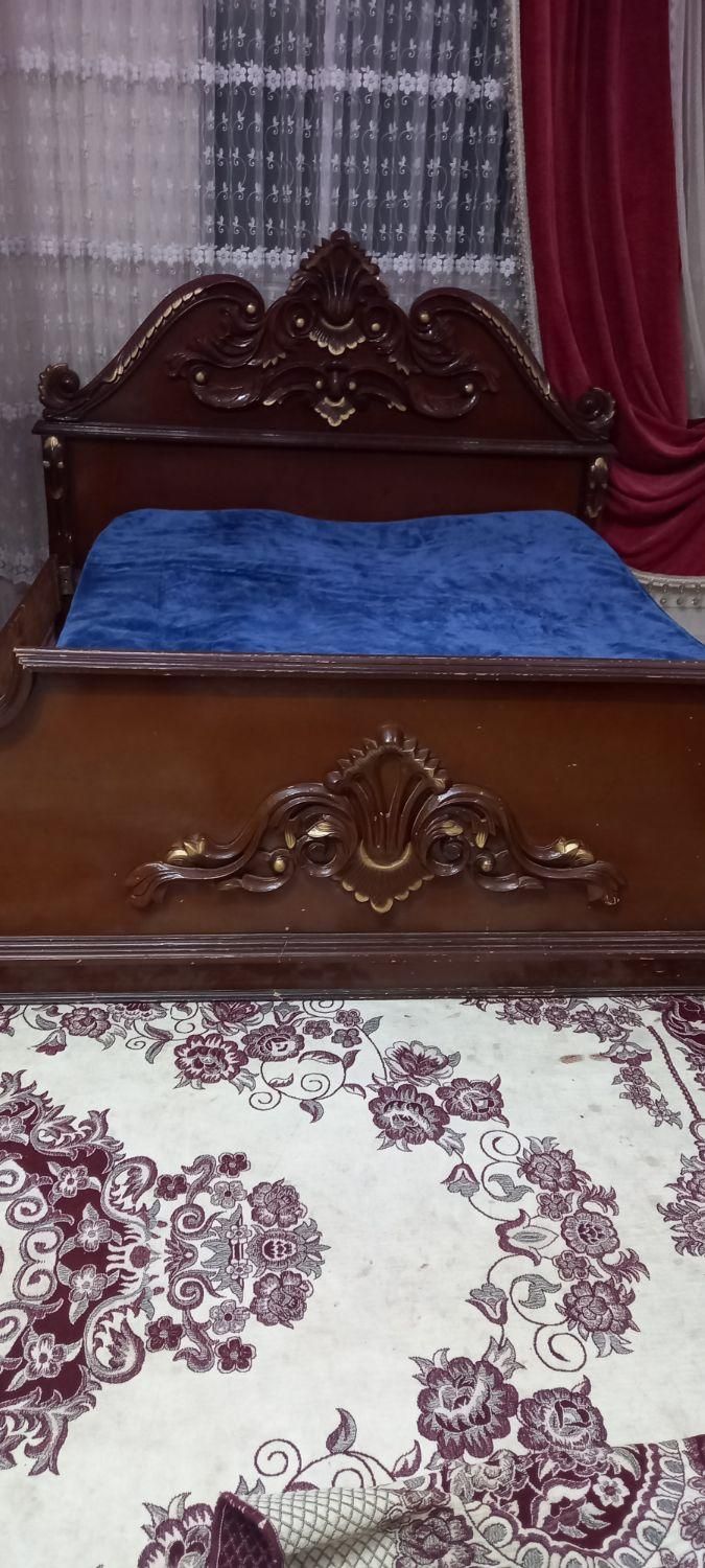 تخت خواب جنس منبت‌کاری|تخت و سرویس خواب|تهران, مسعودیه|دیوار