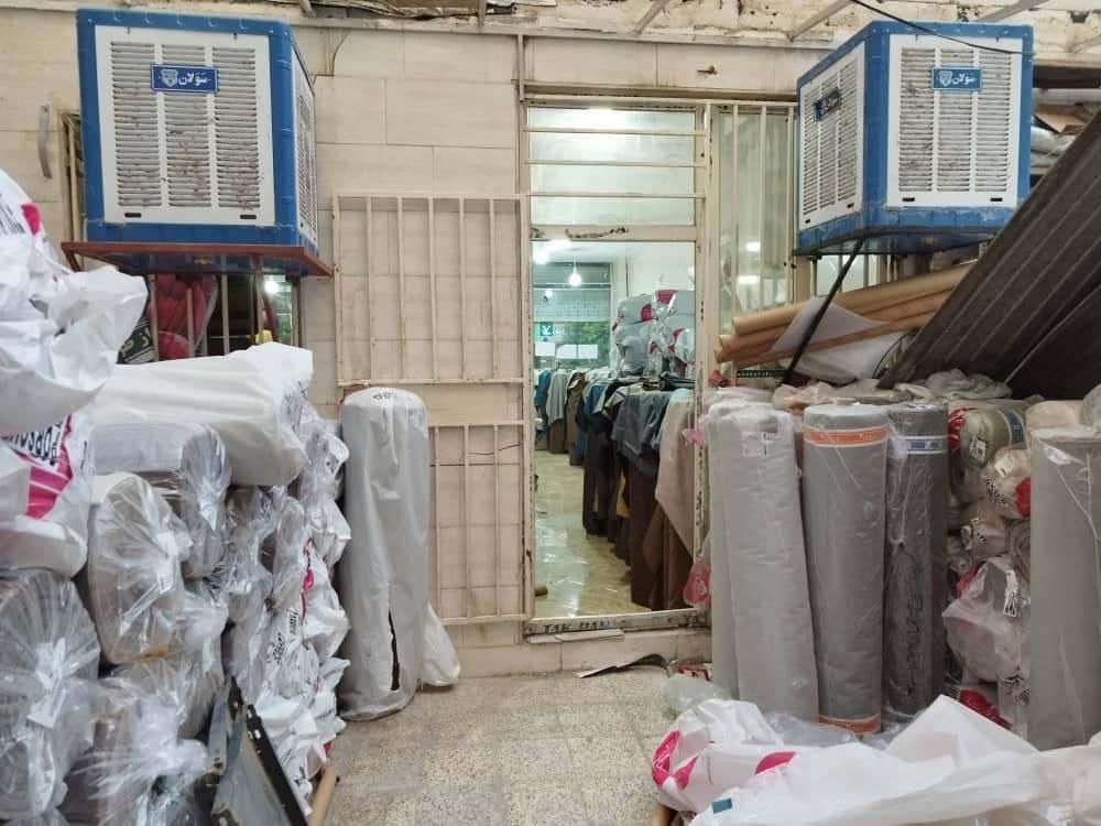 ۵۲مترتجاری بورس پارچه مبلی یافت آباد+۳۲ متر حیاط|فروش مغازه و غرفه|تهران, طوس|دیوار