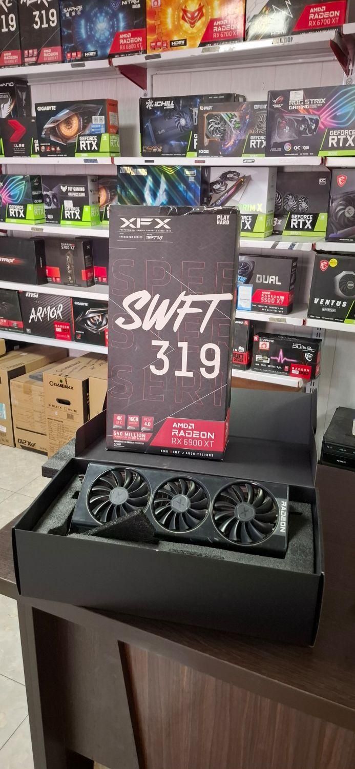 کارت گرافیک rx 6900xt xfx کیس گیمینگ ۱۶ گیگ|قطعات و لوازم جانبی رایانه|تهران, آذربایجان|دیوار