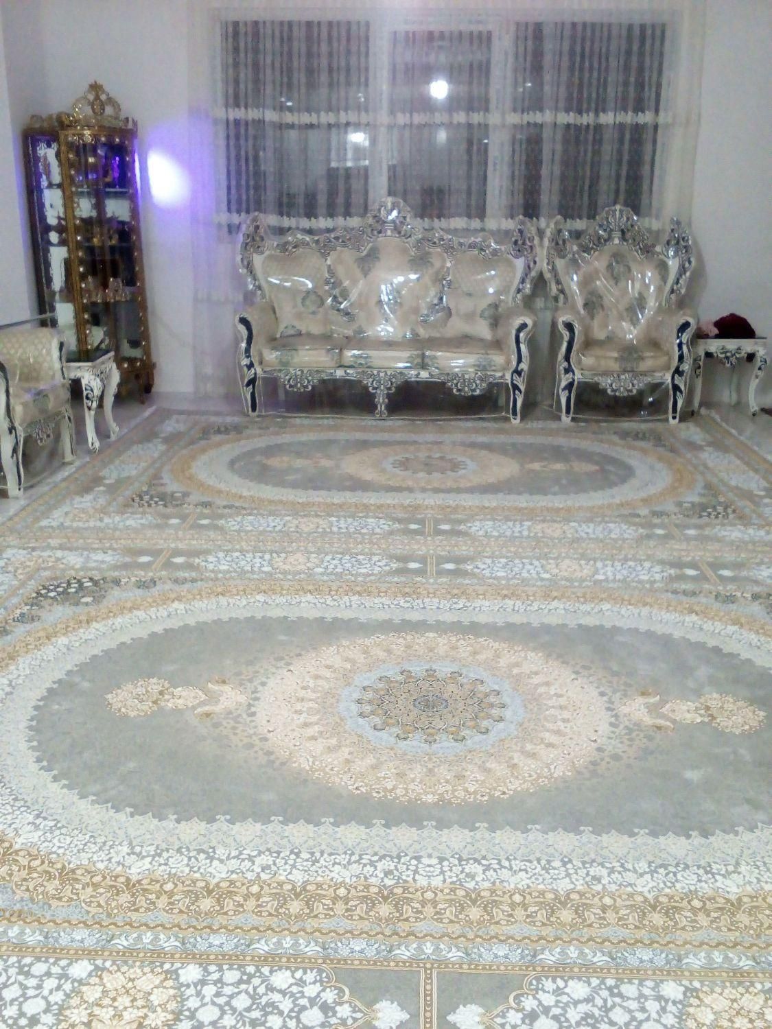 یک جفت فرش ۹متری طلا کوب|فرش|رباط‌کریم, |دیوار