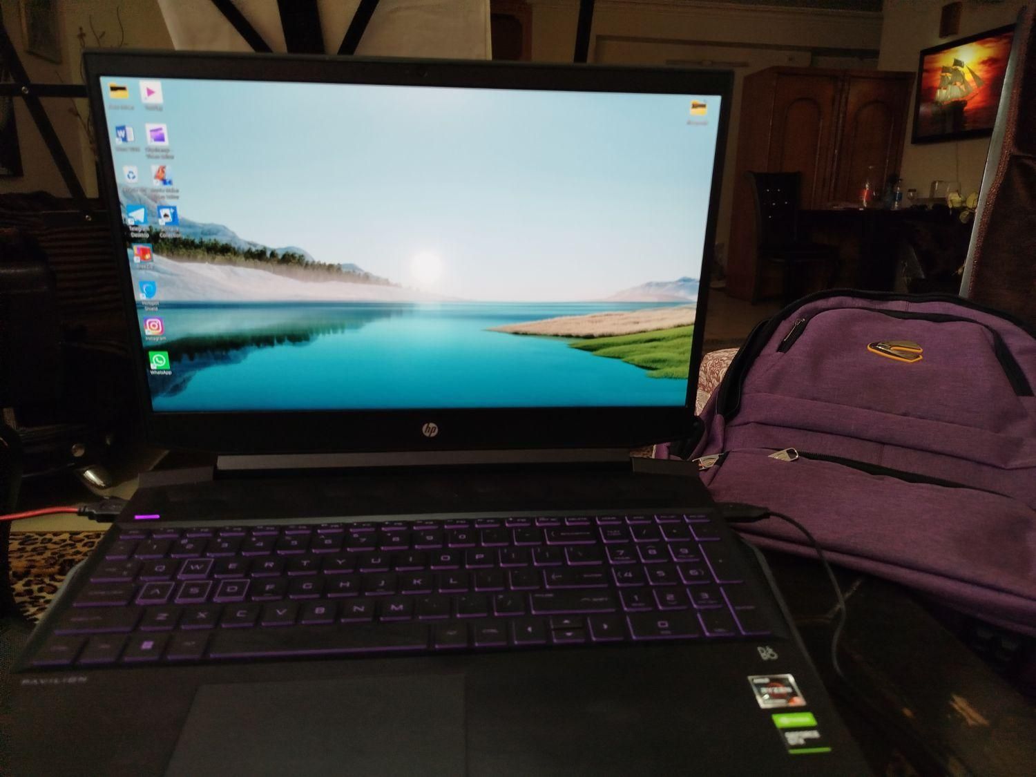 pavilion gaming HP|رایانه همراه|اصفهان, شیخ اشراق|دیوار