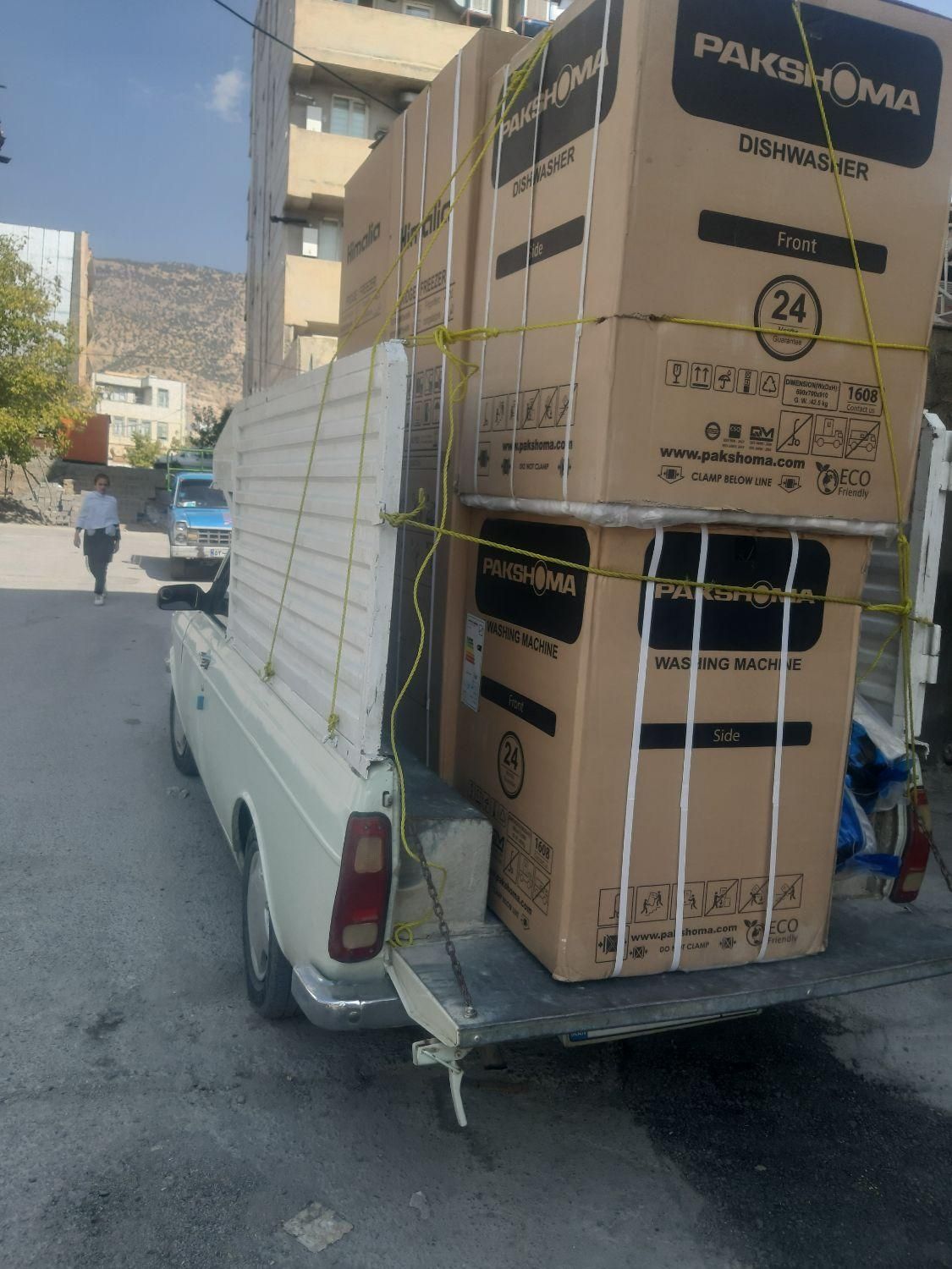 حمل ونقل باراثاثیه منزل مبلمان با وانت کرایه تلفنی|خدمات حمل و نقل|ایلام, |دیوار