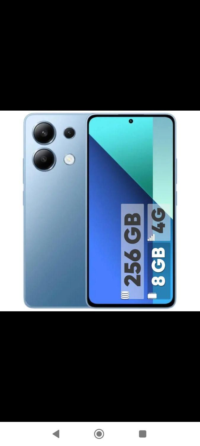 شیائومی Redmi Note 13 با حافظهٔ ۲۵۶ گیگابایت|موبایل|تهران, قبا|دیوار
