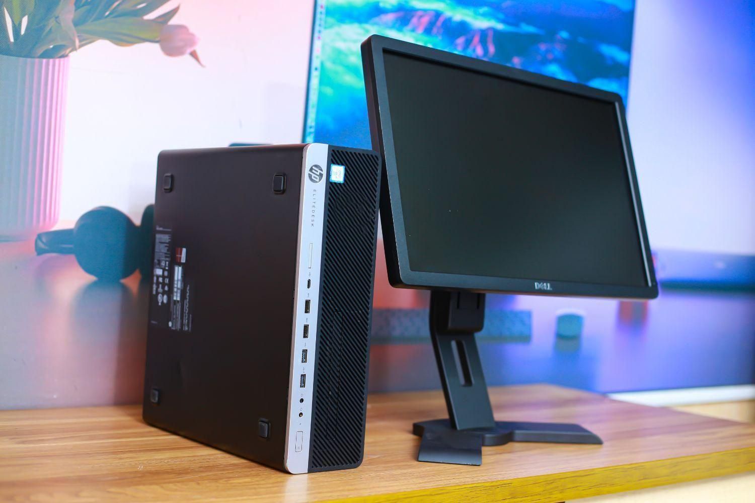 کامپیوتر کامل نسل هفتم لوازم RGB +مانیتور22 اینچ|رایانه رومیزی|رشت, جانبازان|دیوار