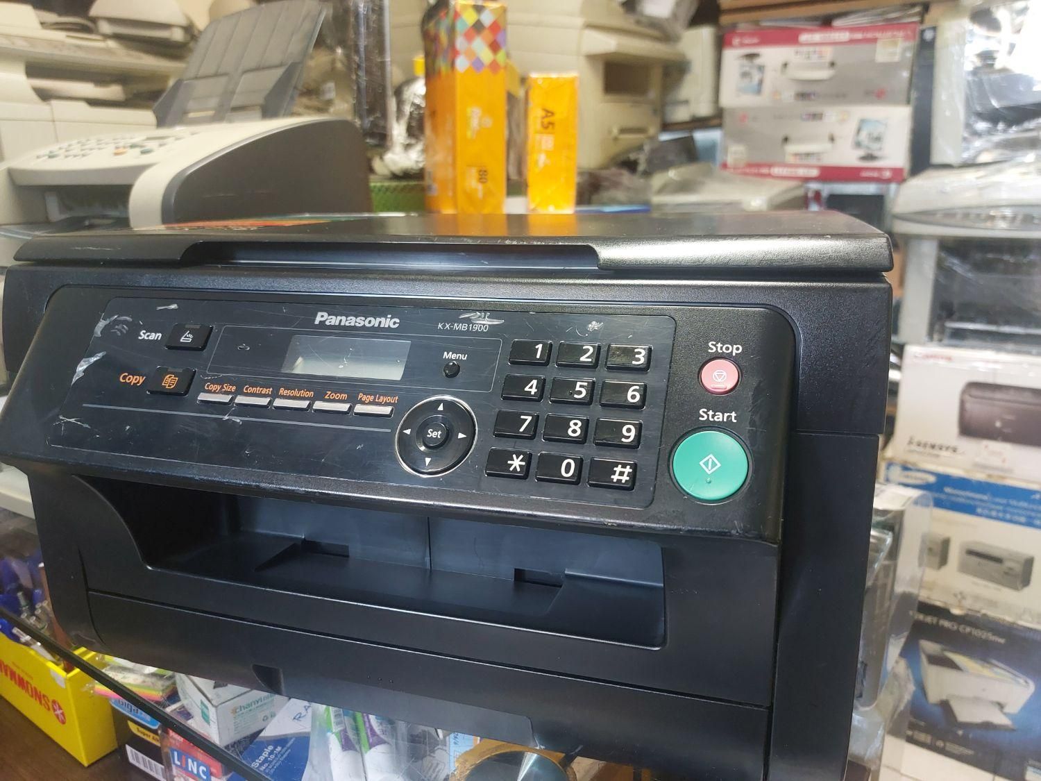 پرینتر سه کاره لیزری Panasonic-MB1900|پرینتر، اسکنر، کپی، فکس|تهران, میدان انقلاب|دیوار