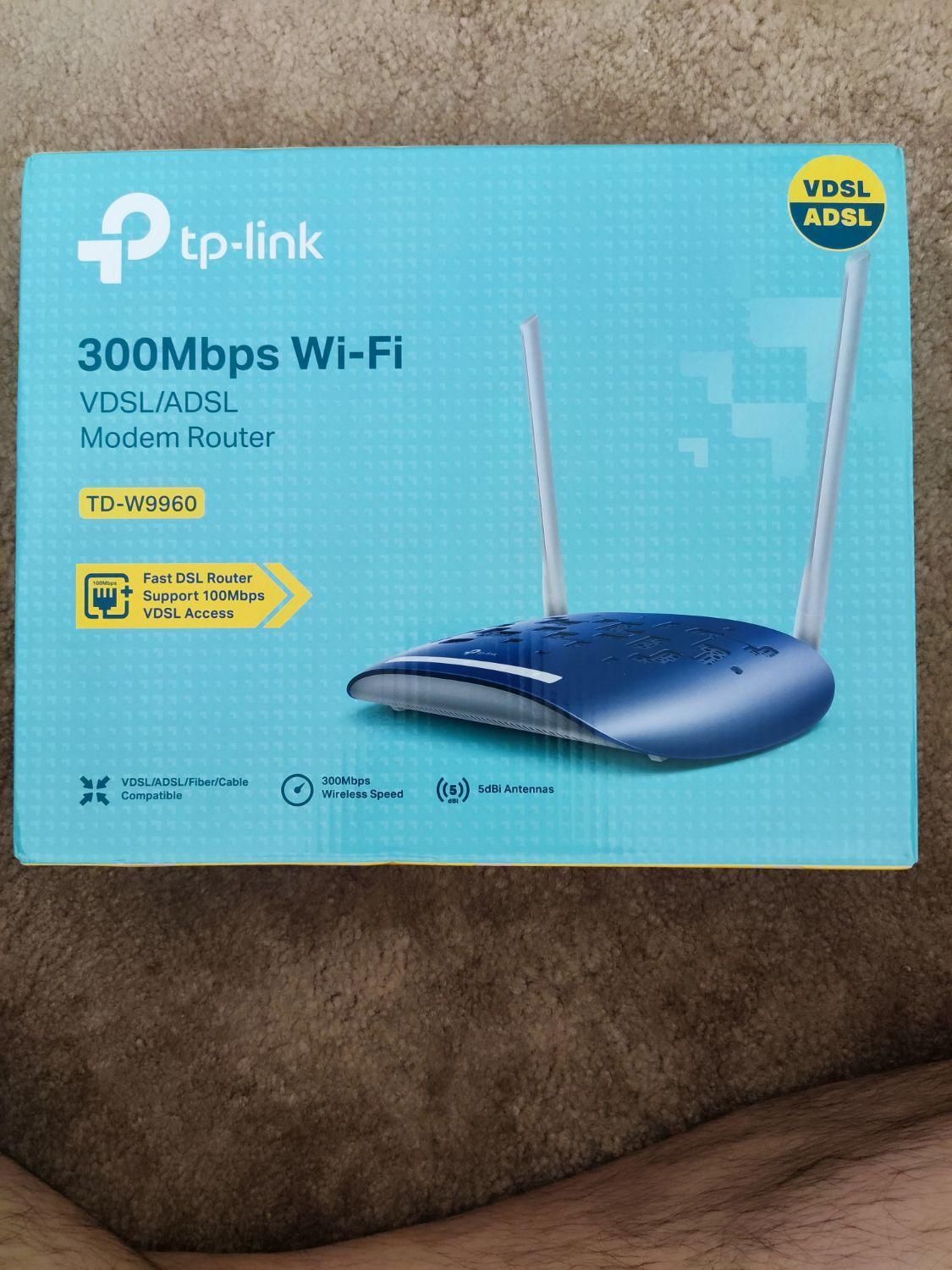مودم ADSL/VDSL مدل TD-W9960|مودم و تجهیزات شبکه|دهدشت, |دیوار