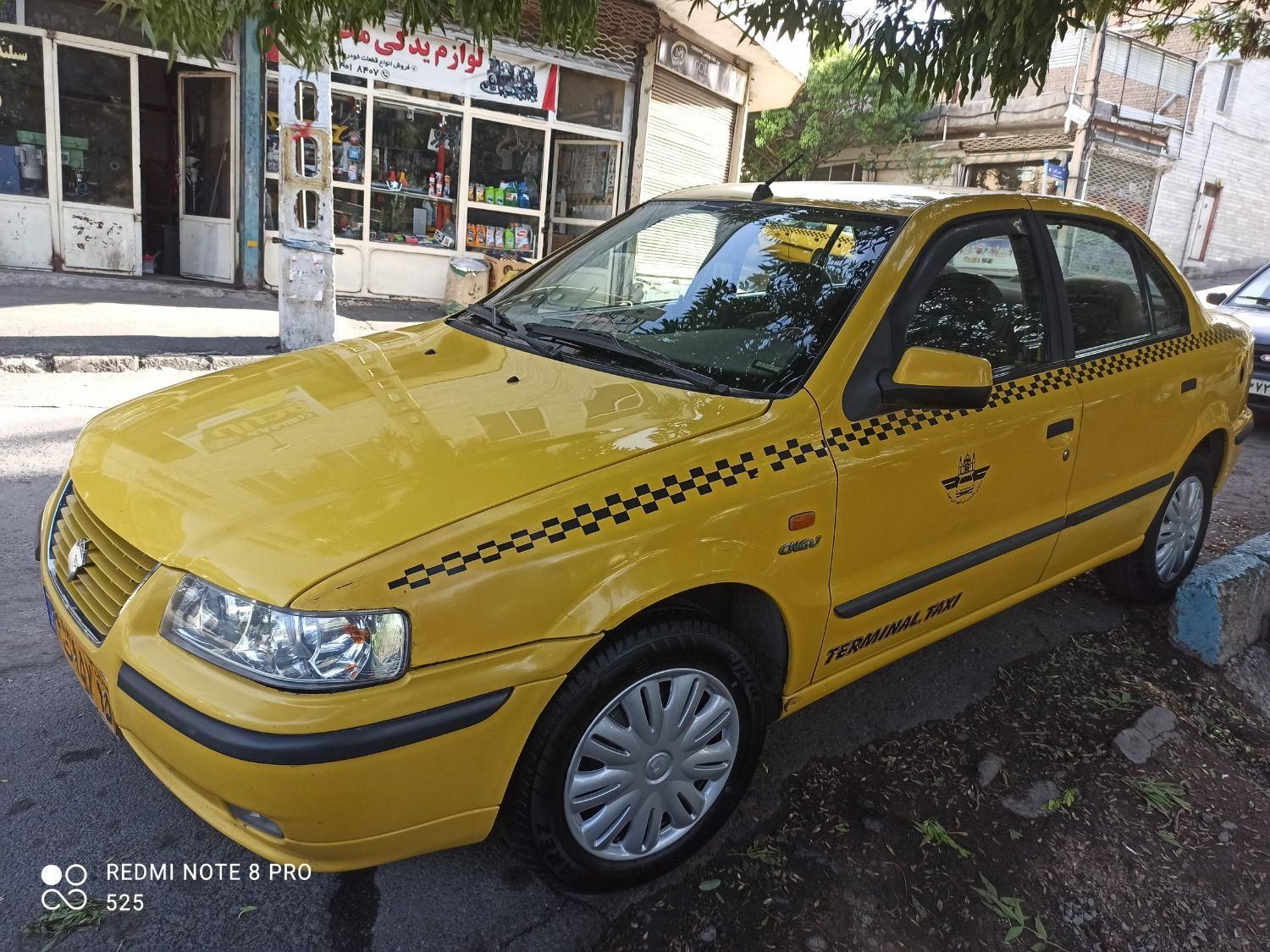 سمند تاکسی موتور ملی LX EF7، مدل ۱۳۹۶|خودرو سواری و وانت|تبریز, |دیوار