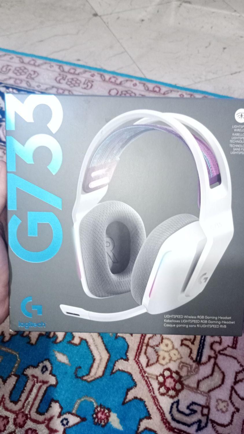 هدست گیمینگ لاجیتک Logitech G733 White|قطعات و لوازم جانبی رایانه|تهران, صادقیه|دیوار