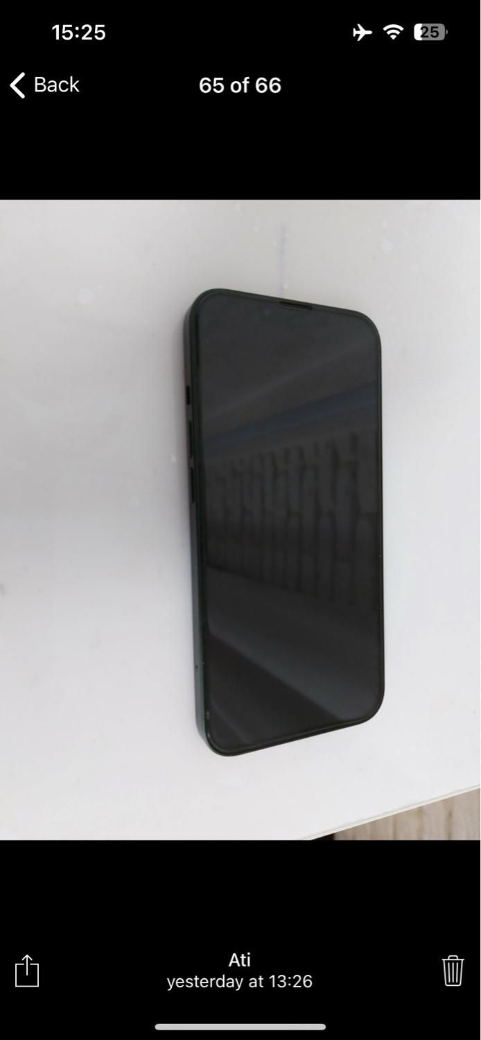 اپل iPhone 13 با حافظهٔ ۱۲۸ گیگابایت|موبایل|تهران, گمرک|دیوار