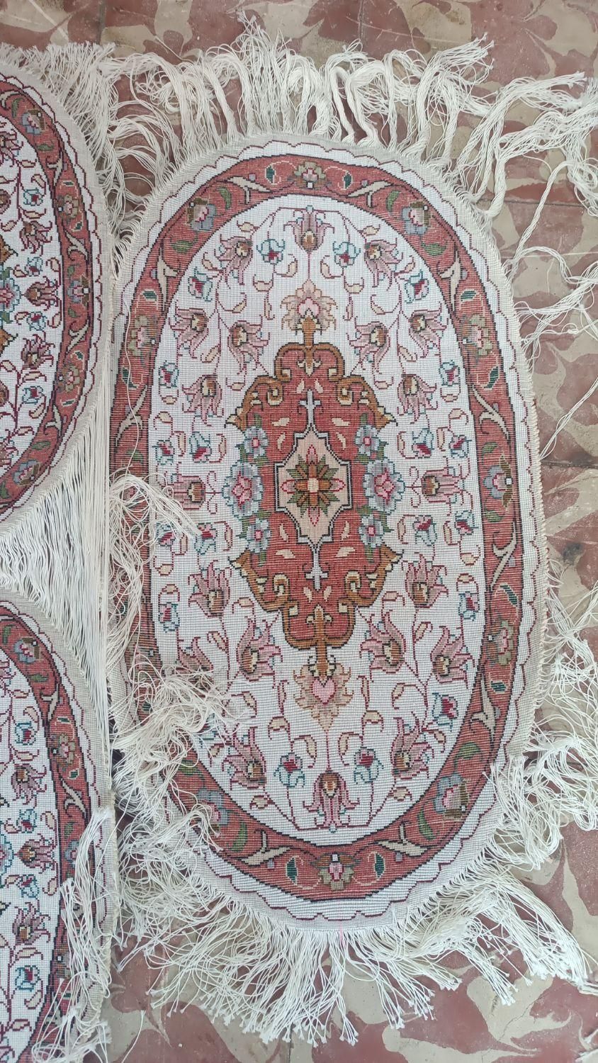 فرش رومیزی ست کف ابریشم|فرش|ارومیه, |دیوار
