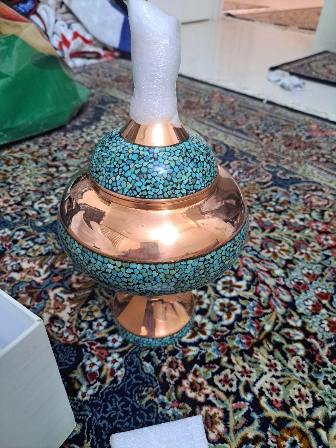 شکلات خوری فیروزه کوبی مسی نانو شده کد MJ-5|صنایع دستی و سایر لوازم تزئینی|تهران, دردشت|دیوار