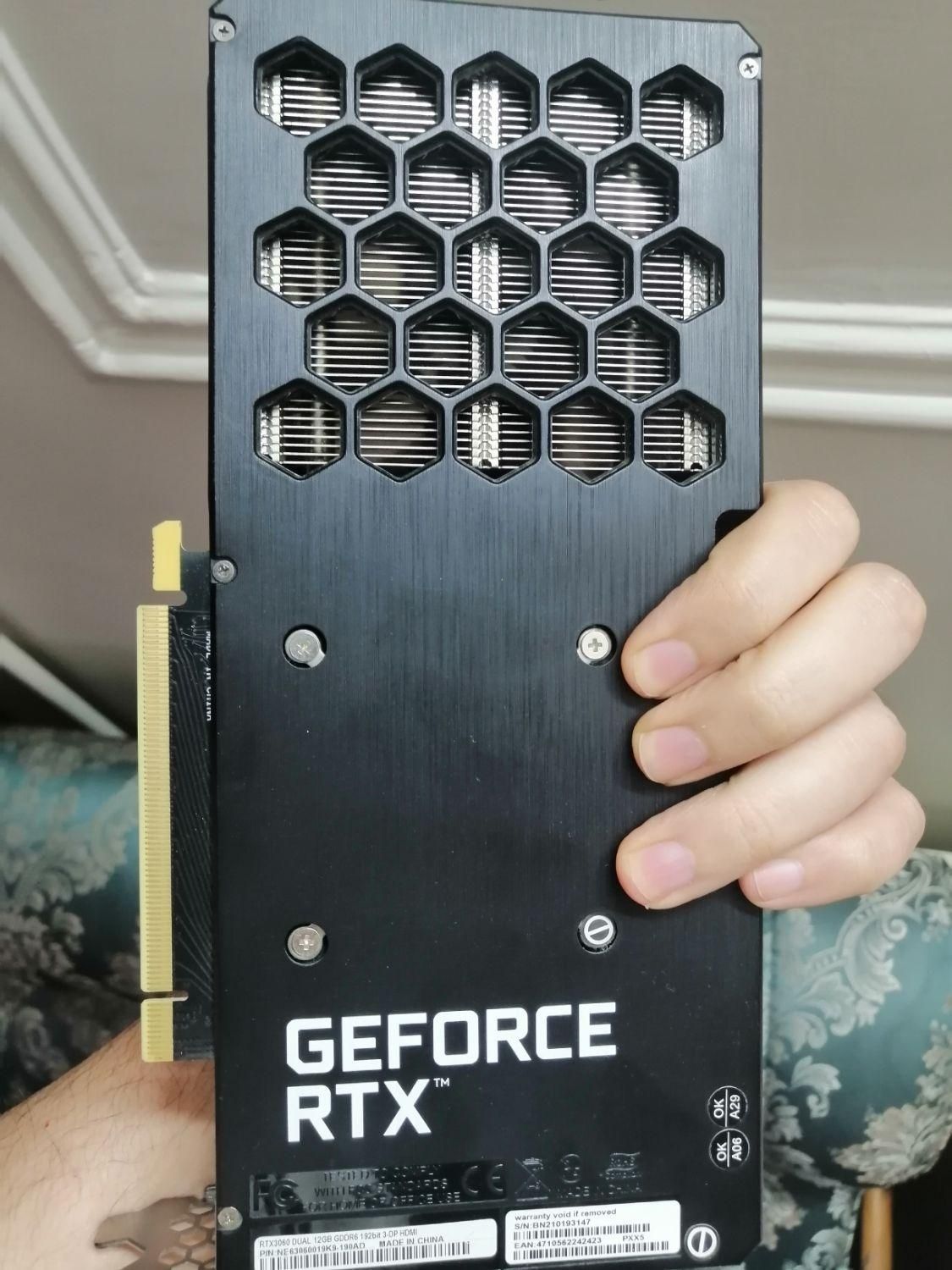 گرافیک RTX 3060 12 GIG|قطعات و لوازم جانبی رایانه|تهران, نجات اللهی|دیوار