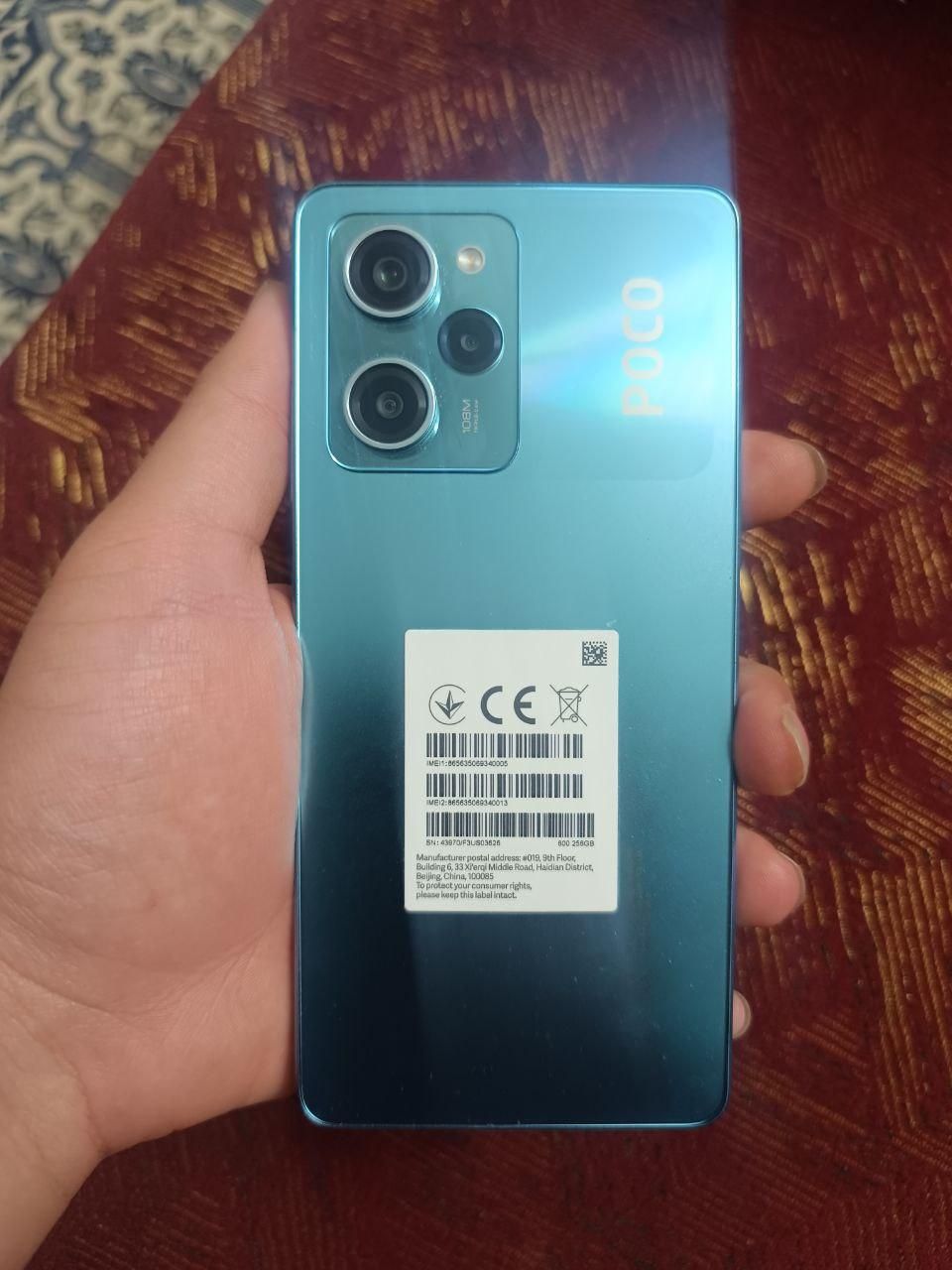 شیائومی Poco X5 Pro بسیار تمیز و در حد نو|موبایل|اصفهان, خواجو|دیوار