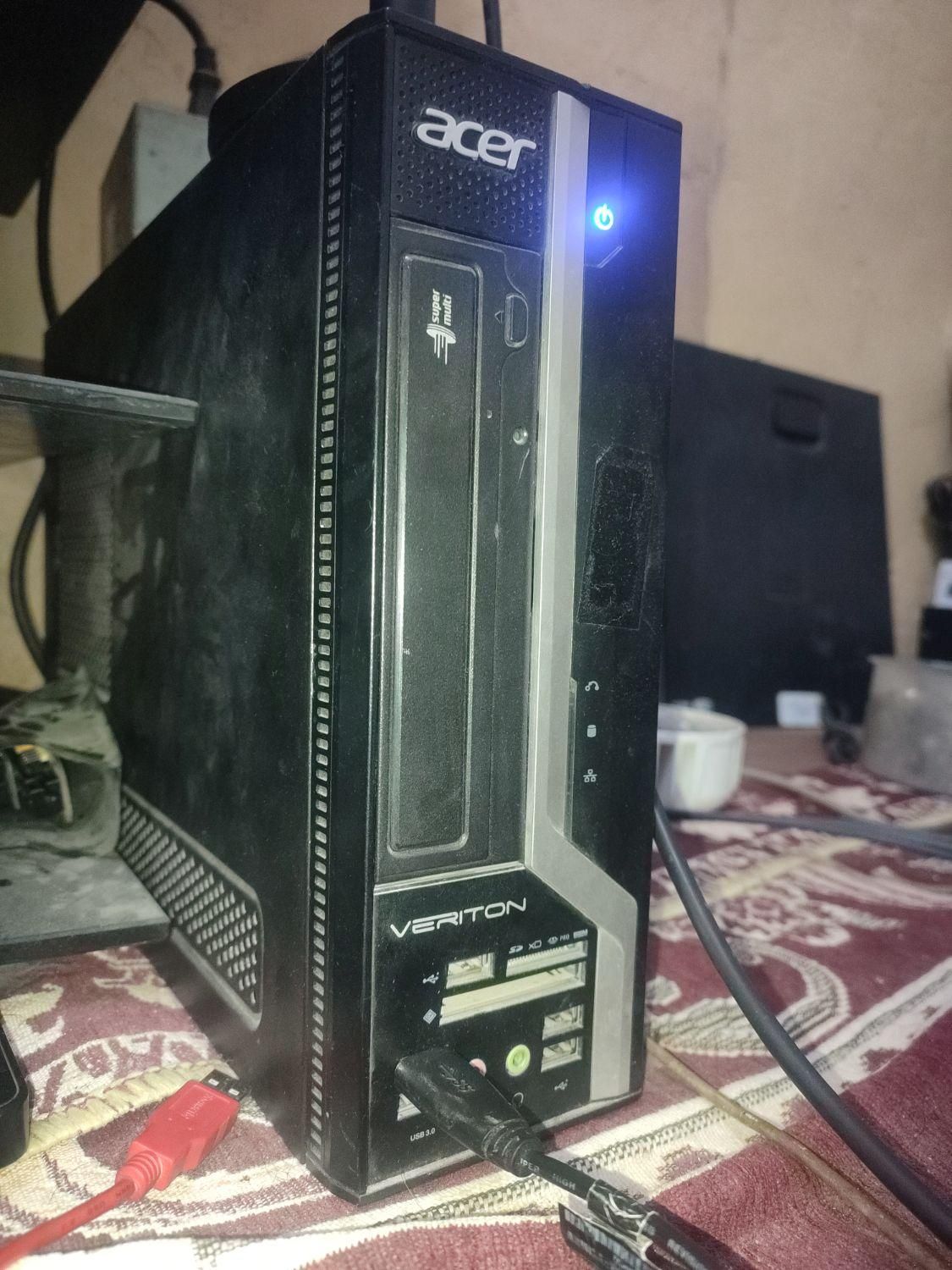 مینی کیس acer x4630g کاملا تمیز و بدون عیب|رایانه رومیزی|سراوان, |دیوار