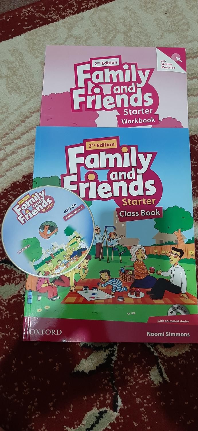 کتاب های family and friends starter به همراه CD|کتاب و مجله آموزشی|تهران, اراج|دیوار