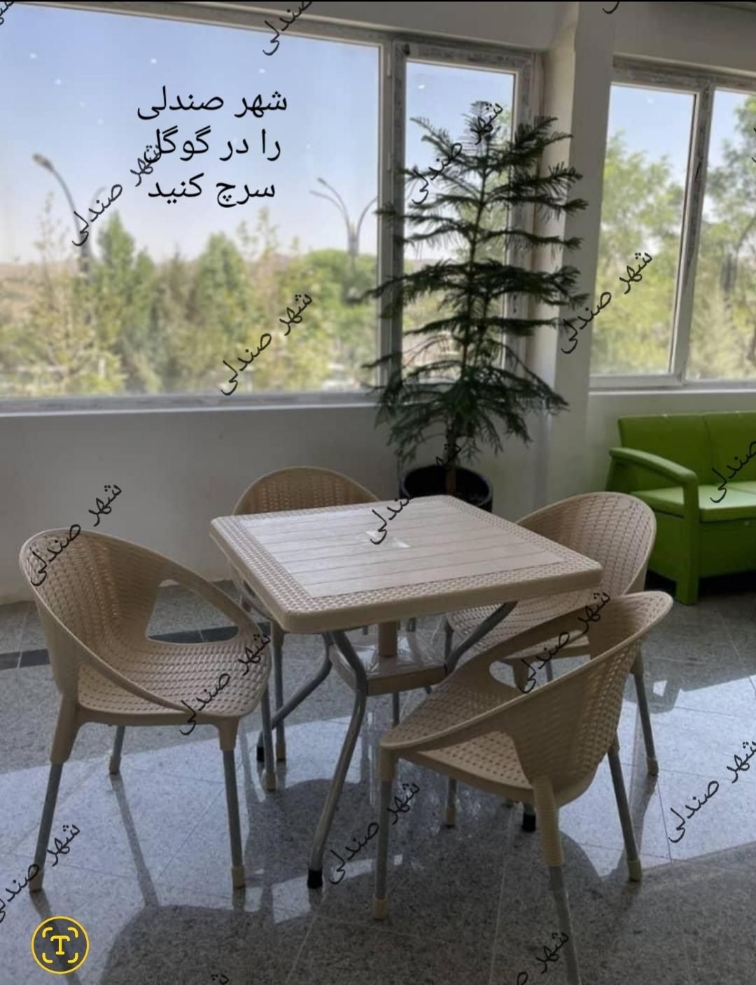 صندلی پلاستیکی/میز پلاستیکی/روف گاردن(تولیدی)|صندلی و نیمکت|تهران, تجریش|دیوار