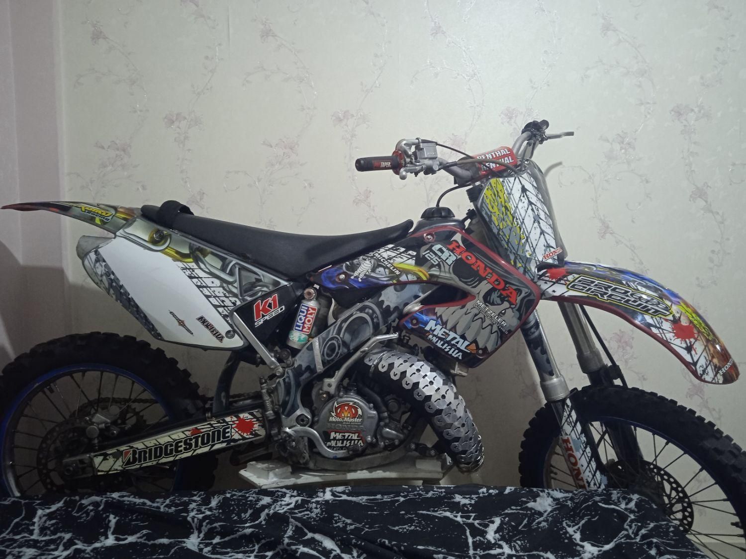 موتور کراس هندا cr صفر ویترینی kxf yz 125 crf 250|موتورسیکلت|تهران, شبیری|دیوار