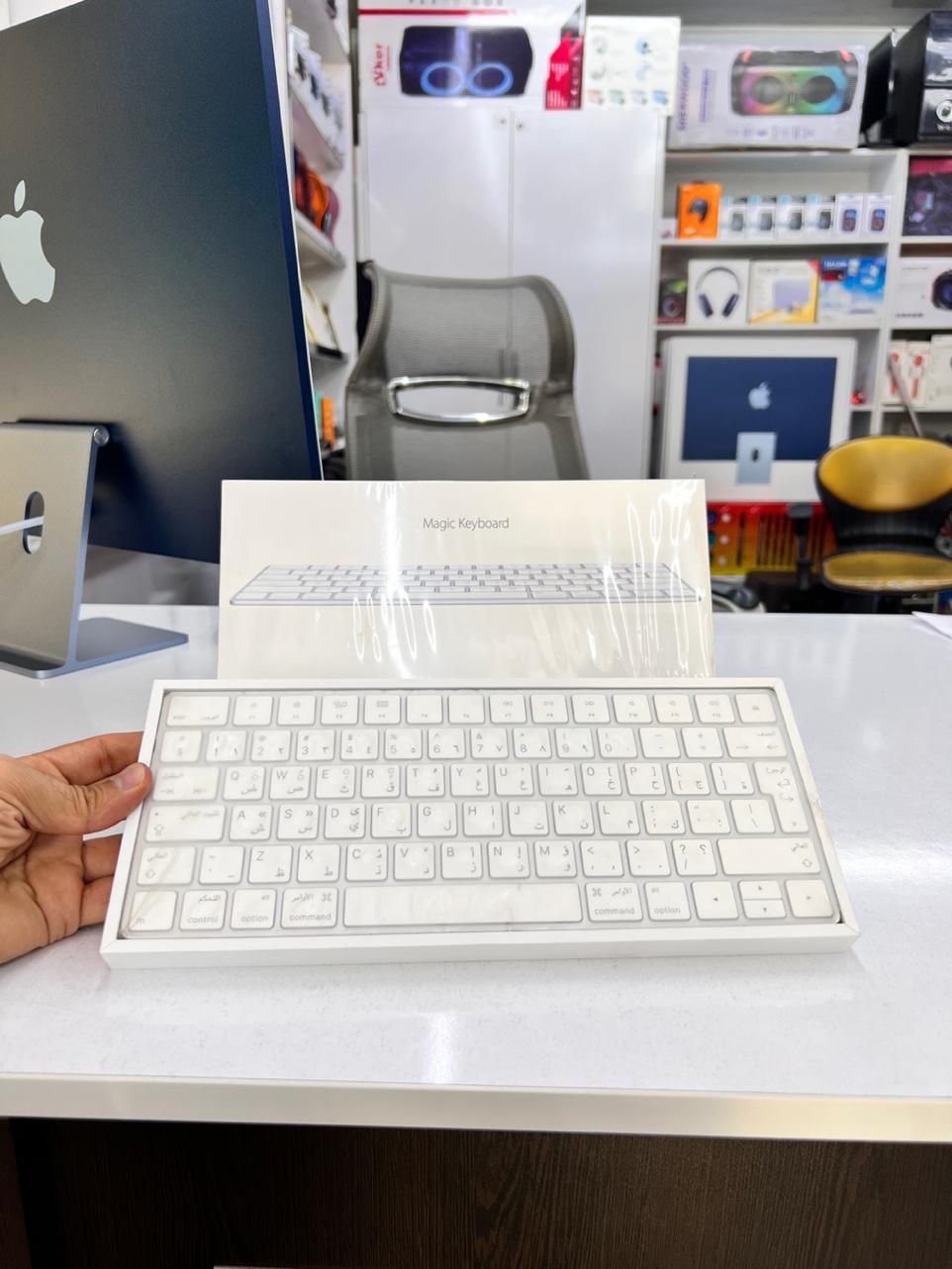 کیبورد بی سیم اپل MagicKeyboard|قطعات و لوازم جانبی رایانه|قزوین, |دیوار