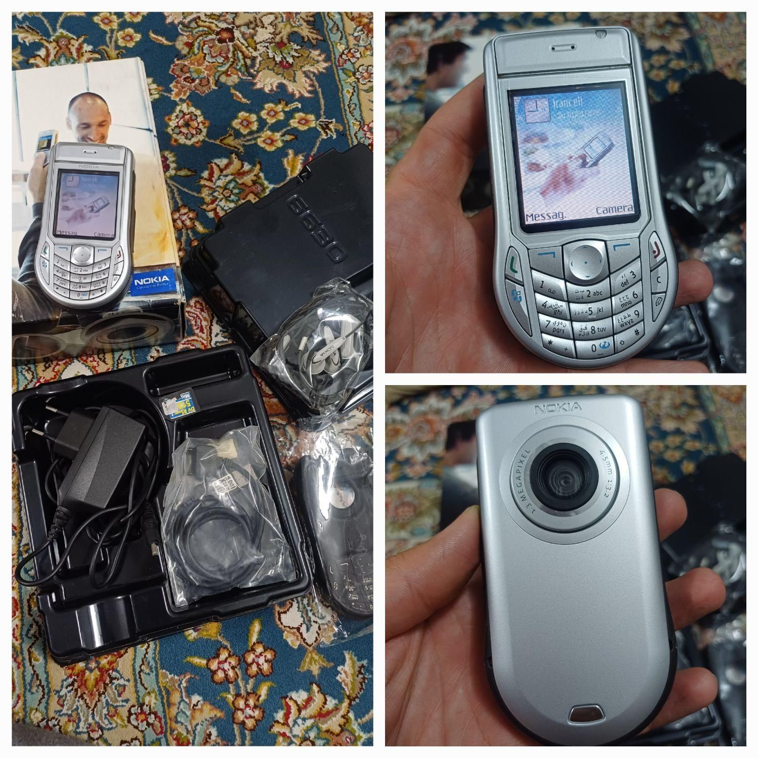 نوکیا n8 نوکیا 6630 با جعبه انتقال مالیکت|موبایل|تهران, ونک|دیوار