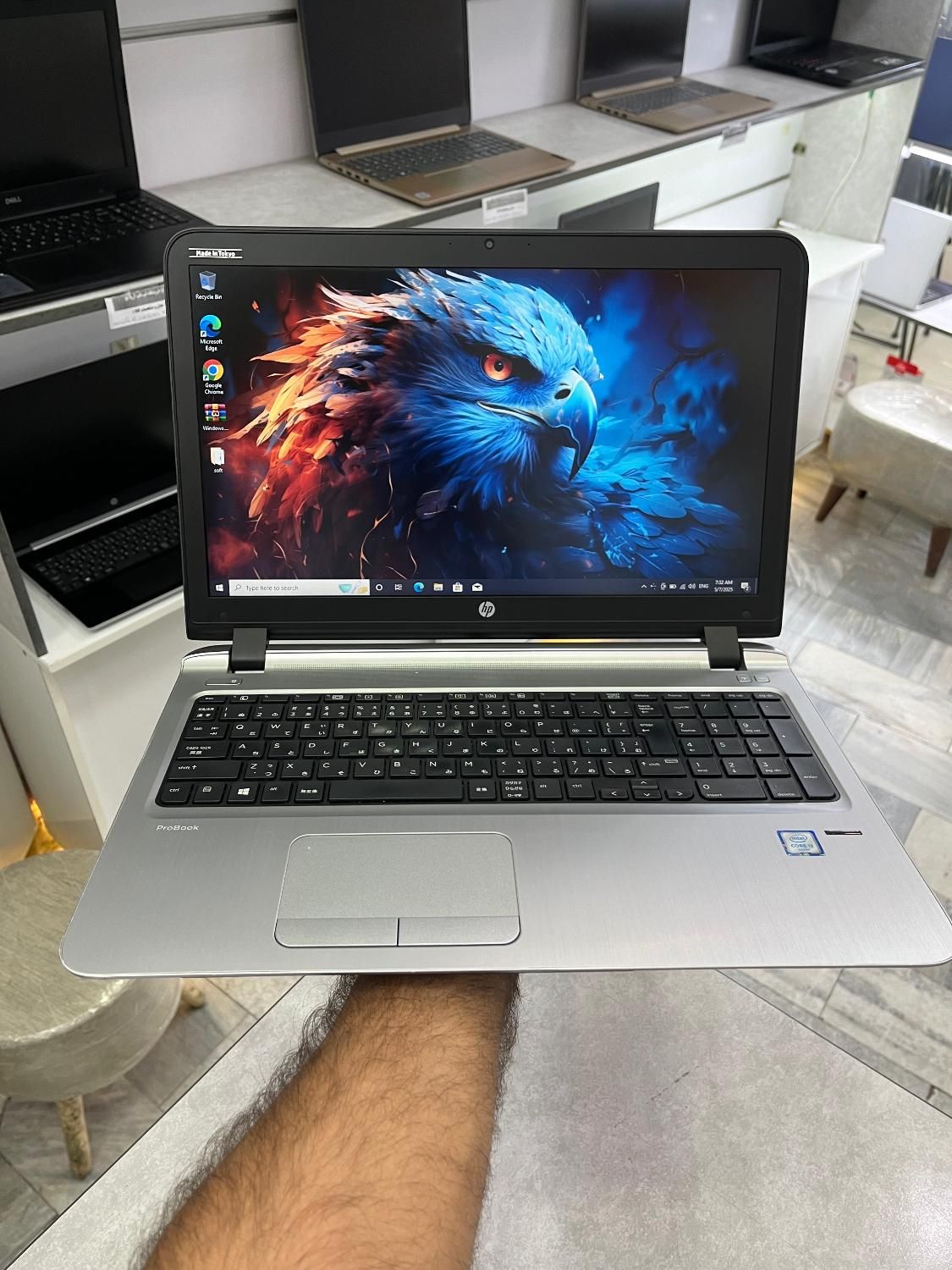 لپ‌تاپ hp 650 با پردازنده نسل ۶ در حد آکبند|رایانه همراه|همدان, |دیوار