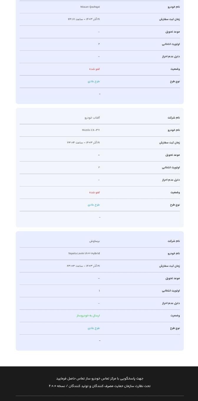 حواله تویوتا لوین ۱۸۰۰ هیبرید، ۲۰۲۴، برساوش|خودرو سواری و وانت|تهران, اوقاف|دیوار