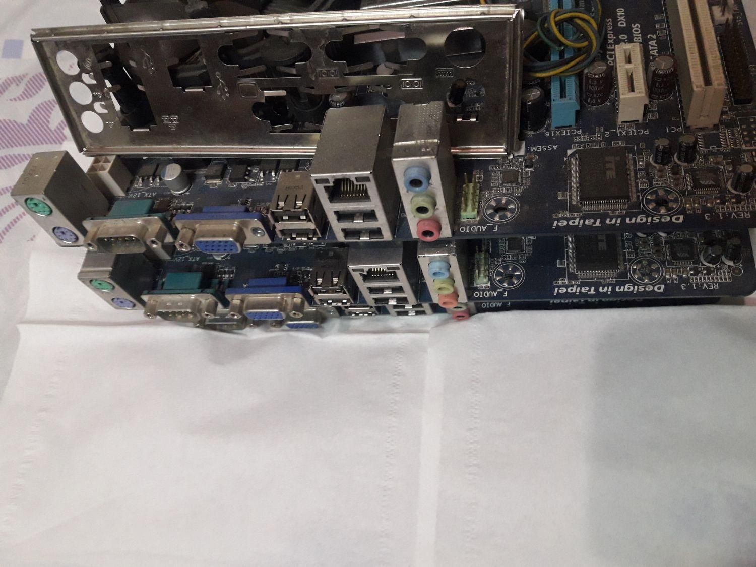 مادربرد GIGABAYTE G41 DDR3|قطعات و لوازم جانبی رایانه|تهران, شهادت|دیوار
