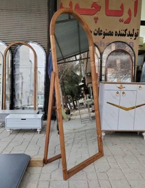 آینه  قدی گنبدی چوب روس (اصل)|آینه|اهواز, زرگان|دیوار