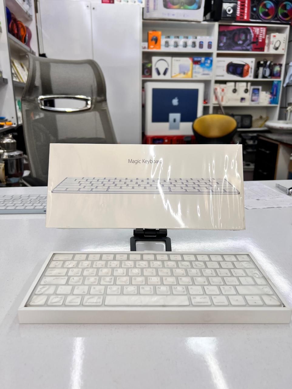 کیبورد بی سیم اپل MagicKeyboard|قطعات و لوازم جانبی رایانه|قزوین, |دیوار