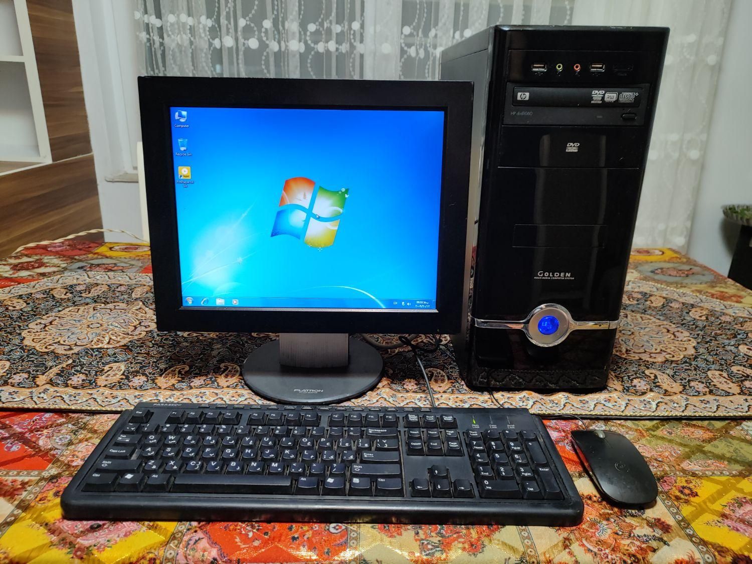 کامپیوتر ۴هسته با رم ۸ ddr3 هارد ۵۰۰ و گرافیک ۱|رایانه رومیزی|چالوس, |دیوار