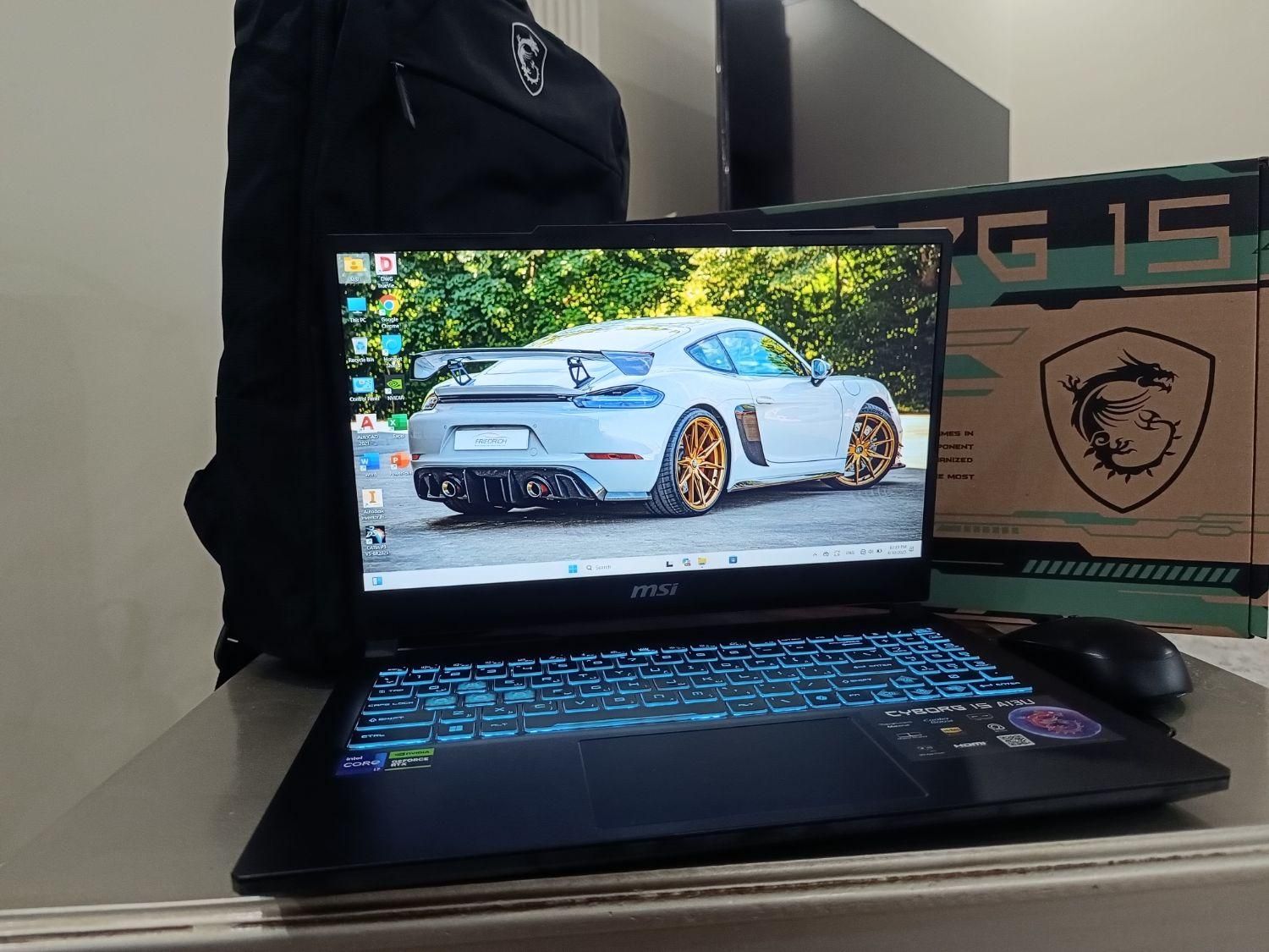 لپتاپ MSI i7 حرفه ای برای گیمینگ رندر و ترید|رایانه همراه|تهران, نیرو هوایی|دیوار