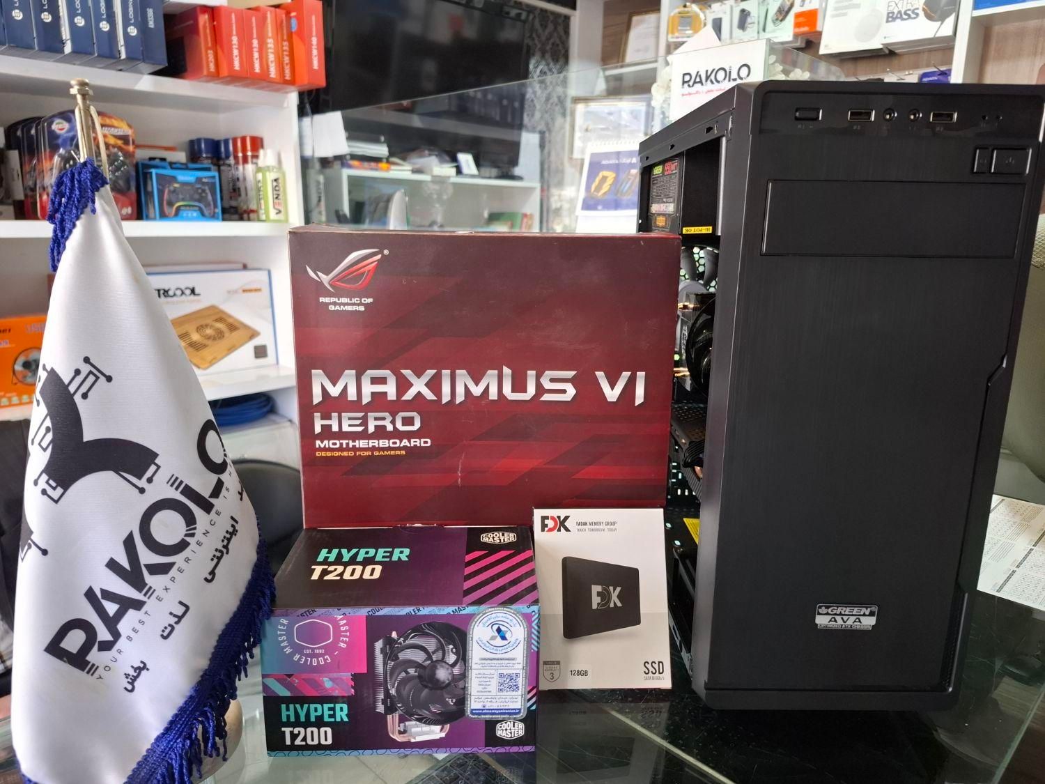 کیس استوک گیمینگ با گرافیک RX 580|رایانه رومیزی|مشهد, هفده شهریور|دیوار