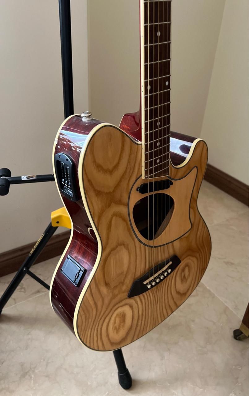 گیتار Ibanez الکتریک اکوستیک Cutaway|گیتار، بیس، امپلیفایر|تهران, سازمان برنامه|دیوار