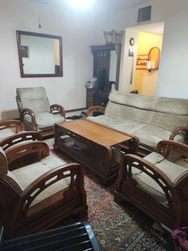 مبلمان ۷نفره چوب راش یخچال لباس شویی|حراج|تهران, شهرک دانشگاه تهران|دیوار