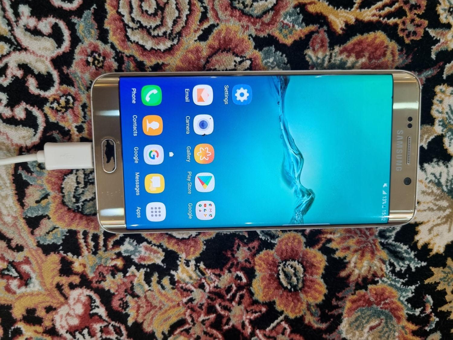 گوشی سامسونگ +s6 edge حافظه ۶۴گیگ اصلی|موبایل|تهران, دولت‌آباد|دیوار