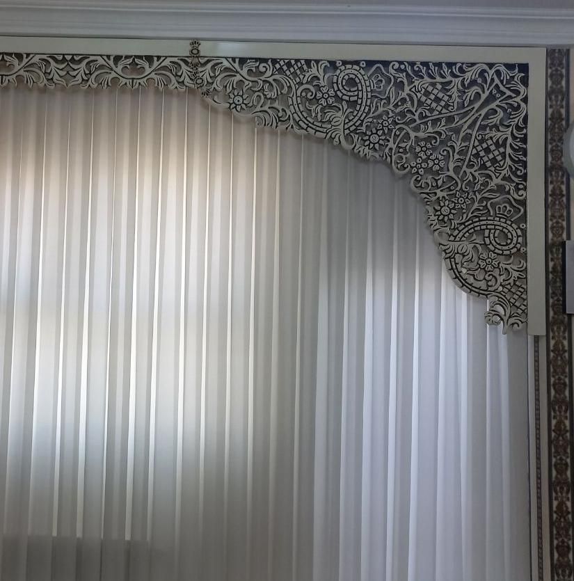پرده وکتیبه شیک|پرده، رانر، رومیزی|قم, سعادتی|دیوار