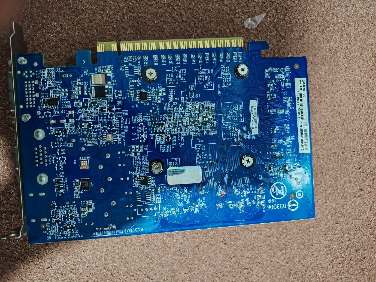 gddr3 gt730 2g کارت گرافیک|قطعات و لوازم جانبی رایانه|بندر امام خمینی, |دیوار