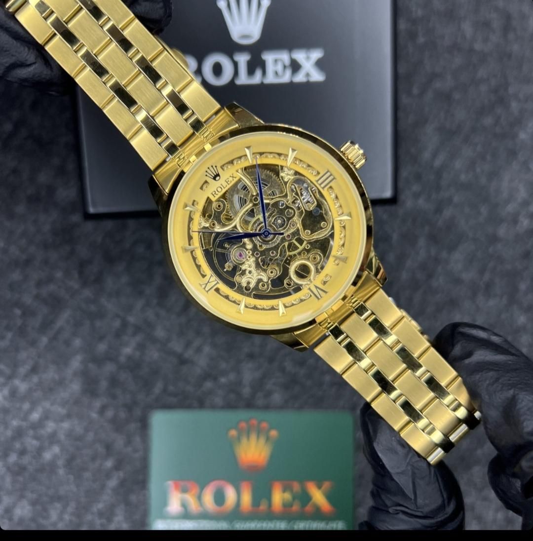 ساعت مردانه تمام اتومات اسکلتون rolex|ساعت|تهران, ستارخان|دیوار