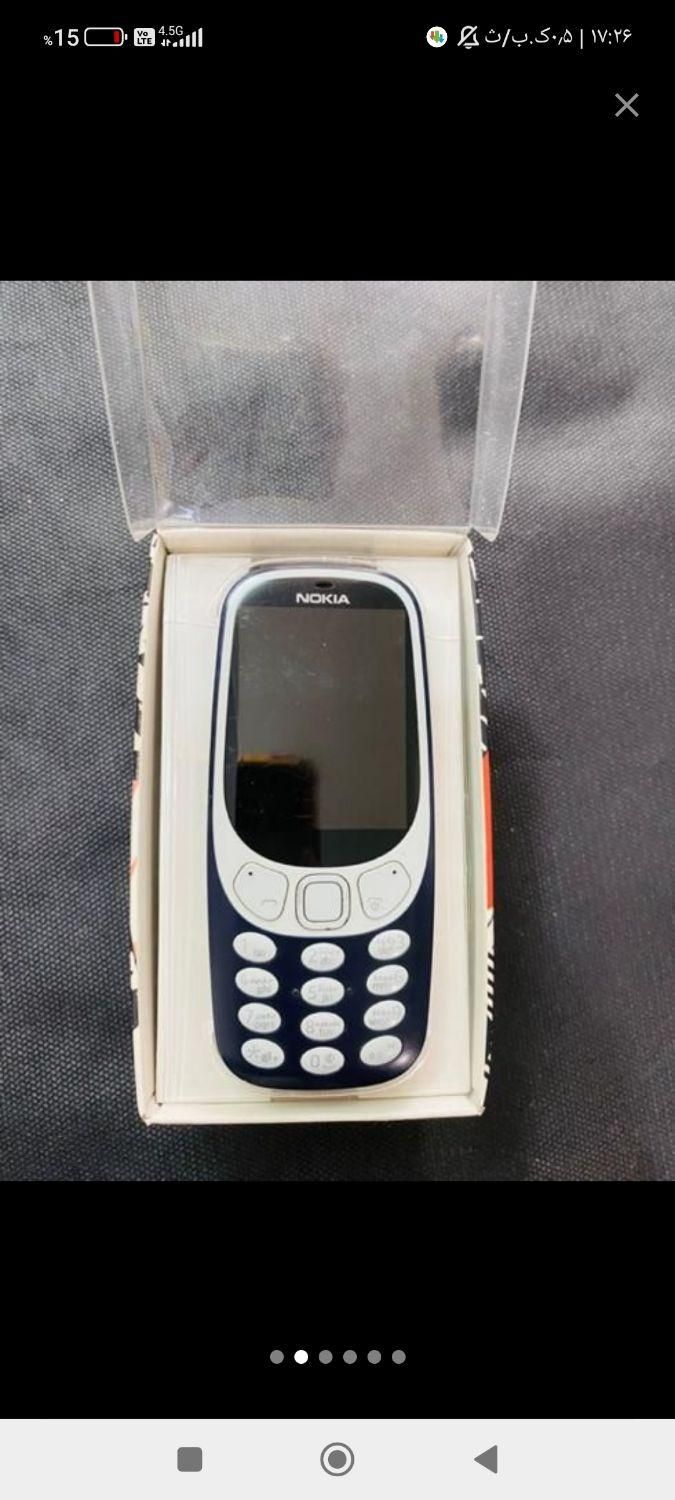 نوکیا 3310  با حافظهٔ ۵۱۲ مگابایت|موبایل|تهران, پیروزی|دیوار