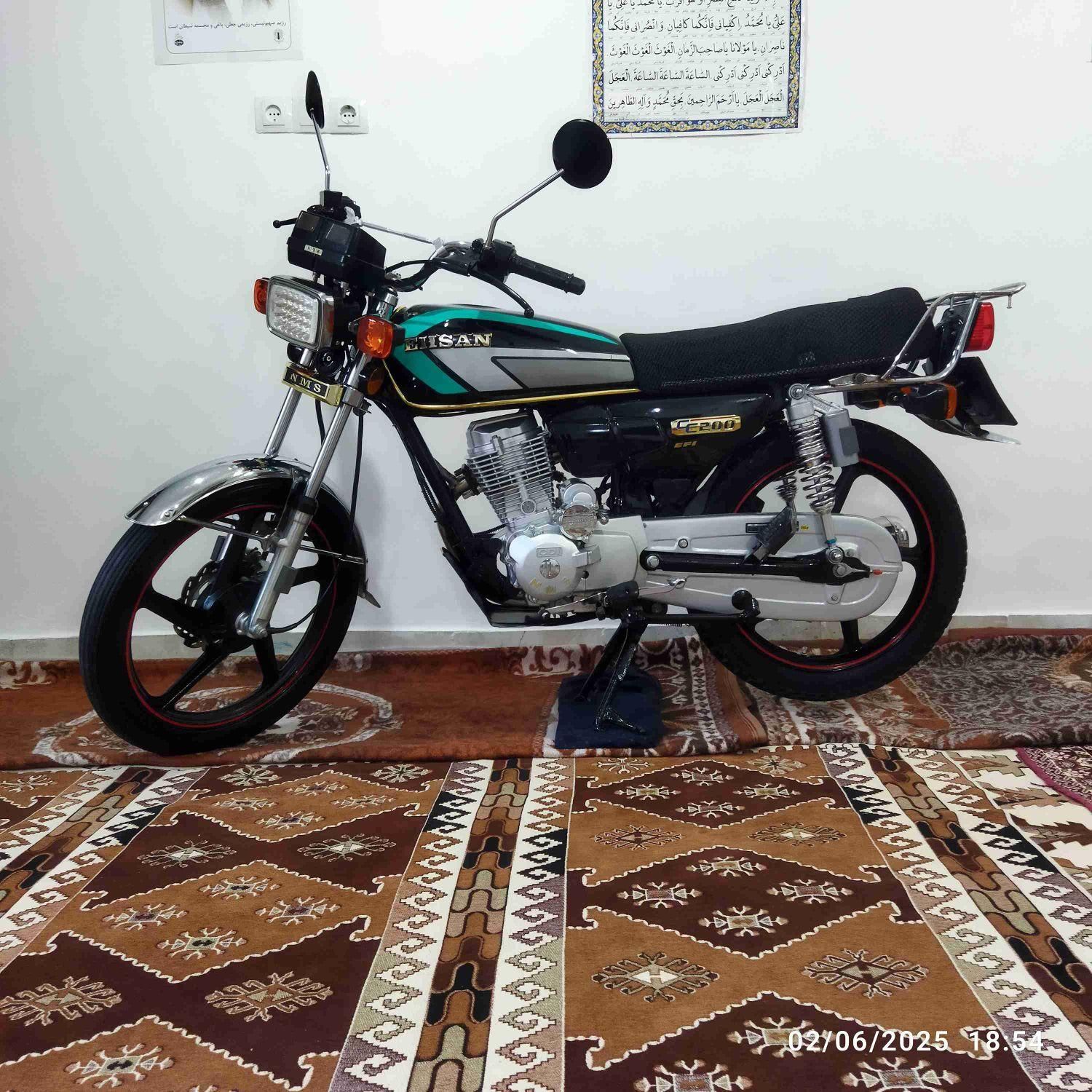هندا  انژکتور احسان 200 خشک مدل1402|موتورسیکلت|اردبیل, |دیوار