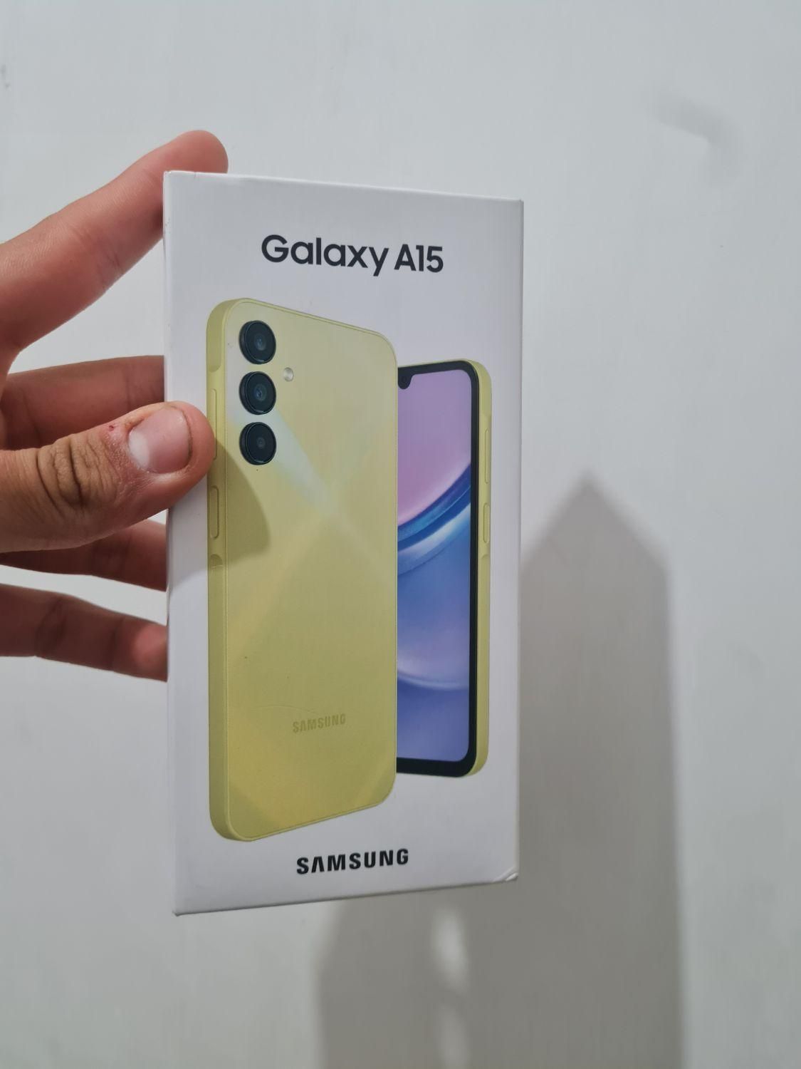 سامسونگ Galaxy A15 5G ۲۵۶ گیگ در حد با شارژر|موبایل|تهران, وردآورد|دیوار