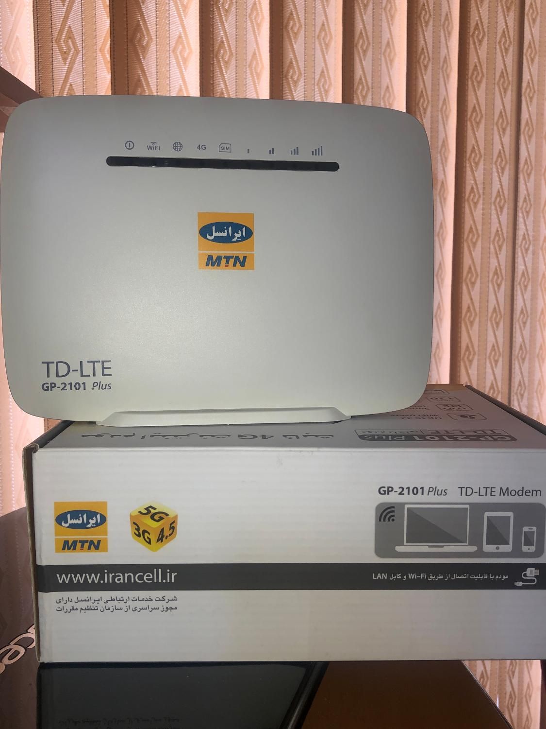 مودم ایرانسل TD-LTE مدل GP-2101 Plus|مودم و تجهیزات شبکه|کرمانشاه, |دیوار