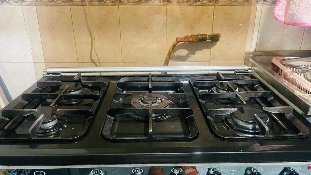 اجاق گاز فر دار با جوجه گردان|اجاق گاز و لوازم برقی پخت‌وپز|تهران, حشمتیه|دیوار