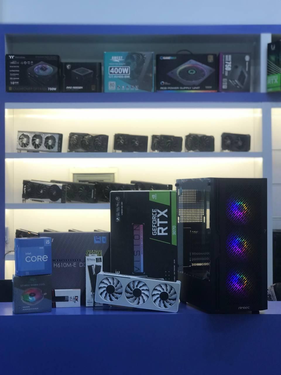 کیس گیمینگ نسل دوازده با گرافیک RTX 3070 اقساط|رایانه رومیزی|مشهد, عامل|دیوار