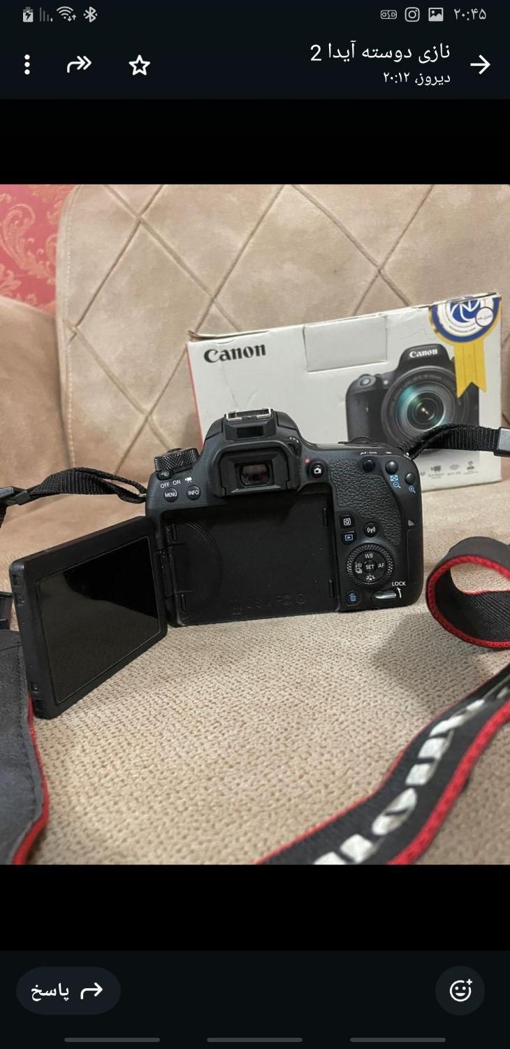 دوربین کنن (canon) 77D|دوربین عکاسی و فیلم‌برداری|تهران, امیریه|دیوار