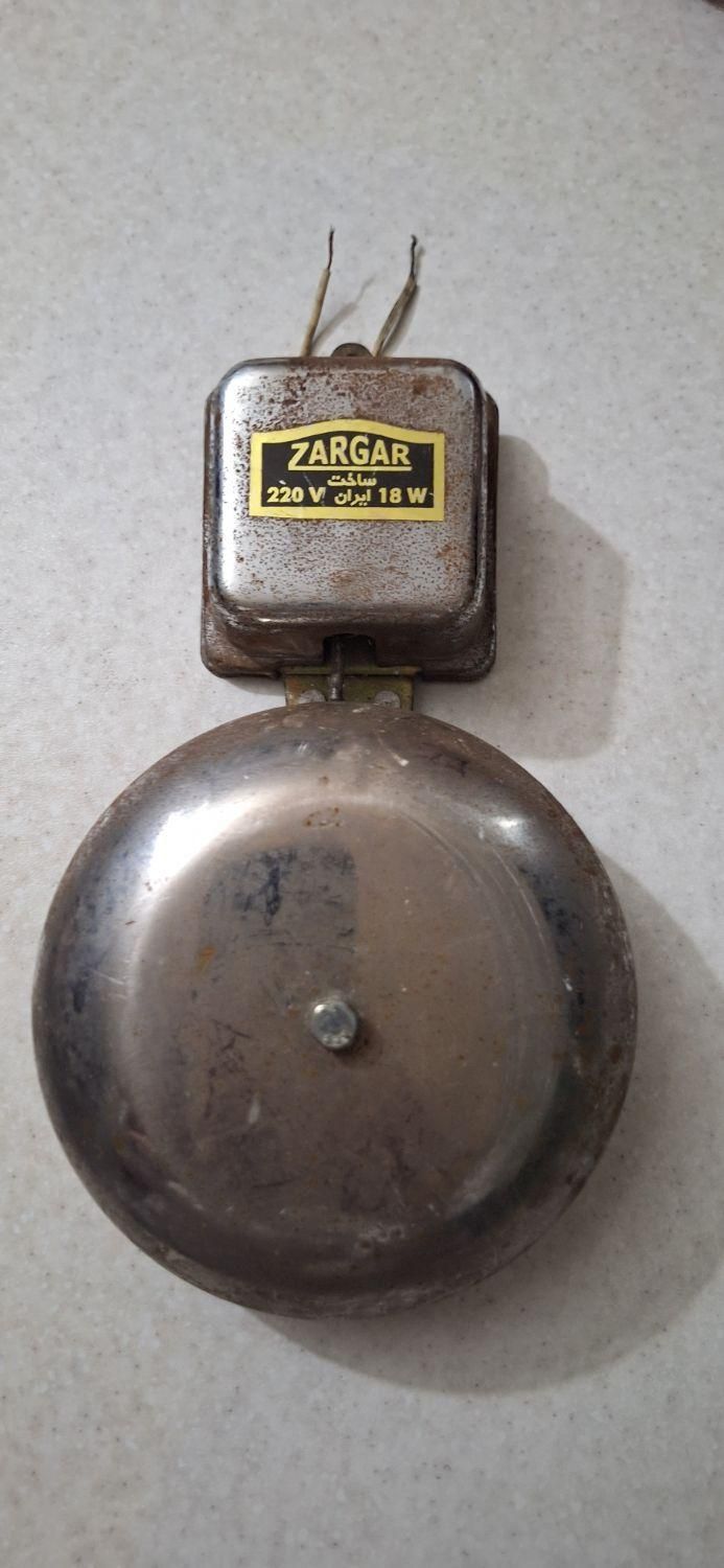 زنگ درب گاراژ یا کارخانه سالم بشرط تست|مصالح و تجهیزات ساختمان|تهران, دولت‌آباد|دیوار