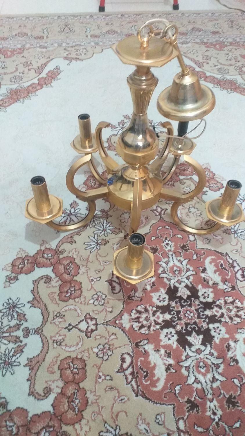 لوستر قدیمی  در حد نو|لوستر و چراغ آویز|تهران, عبدل‌آباد|دیوار