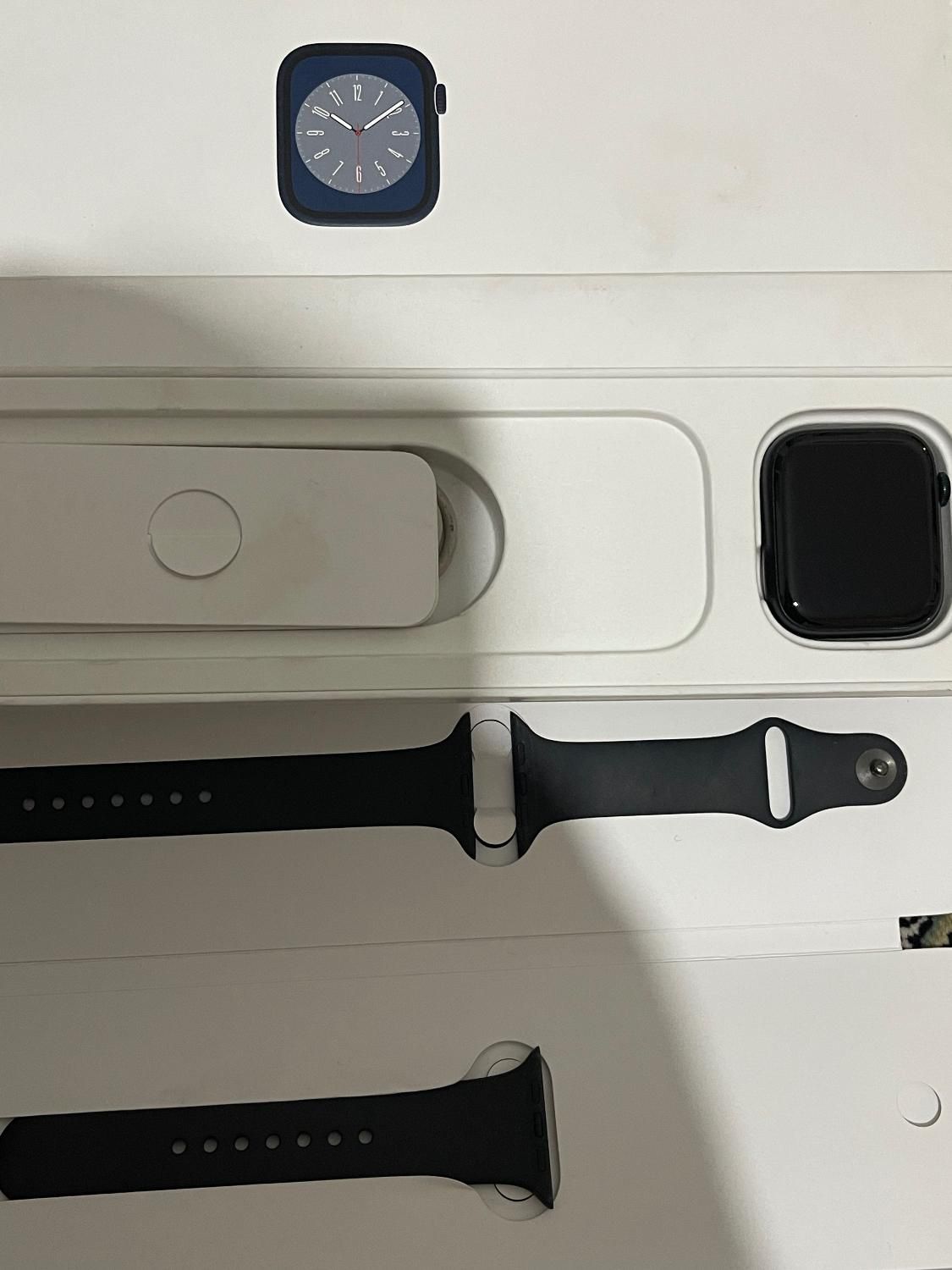 Apple watch 8 45 مشکی|لوازم جانبی موبایل و تبلت|تهران, یافت‌آباد|دیوار