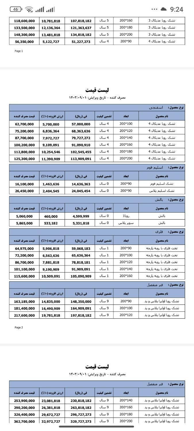 نمایندگی رنجبر|تشک تختخواب|قم, امامزاده ابراهیم|دیوار